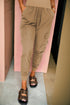 High Waist Cargo Pocket Tapered Cuffed Jogger Pants